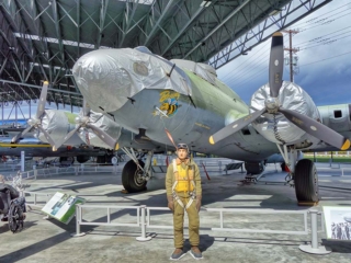 The B-17 (my great-uncle was a bomb group leader flying these aircraft during WWII over Germany)