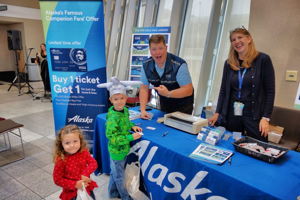 LUCKY WINNERS from the PFD Travel Fair! Alaska Travelgram