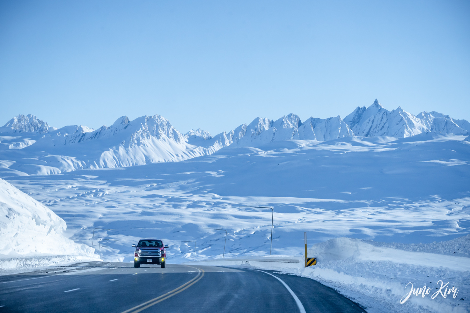 Valdez in Winter. Even Mother Nature has her favorites Alaska Travelgram