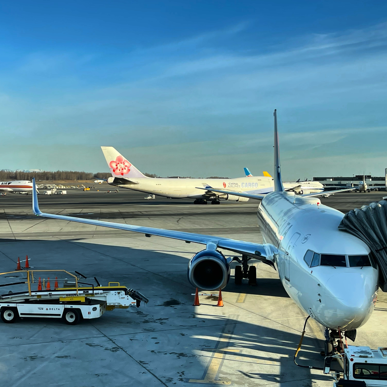 Delta Air trip report AnchorageSeattle Alaska Travelgram